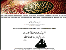 Tablet Screenshot of javedjaved.com